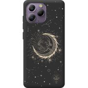 Чорний чохол BoxFace Blackview A96 Moon