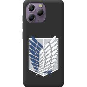 Чорний чохол BoxFace Blackview A96 Атака Титанов Крылья Свободы