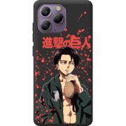 Чорний чохол BoxFace Blackview A96 Атака Титанов Леви