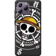 Чорний чохол BoxFace Blackview A96 One Piece Компас