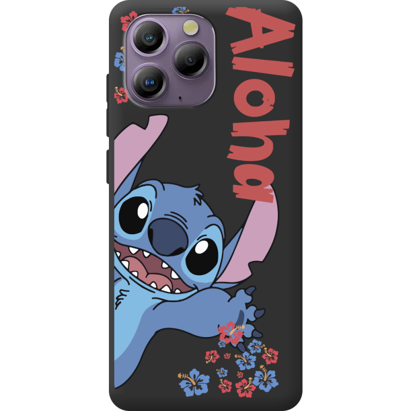 Чорний чохол BoxFace Blackview A96 Гавайський гість Stich