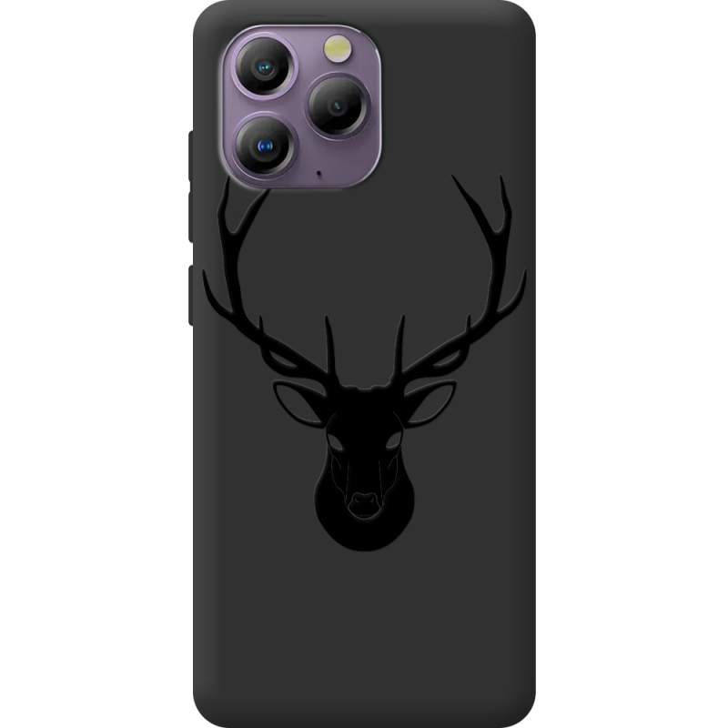 Чорний чохол BoxFace Blackview A96 Deer