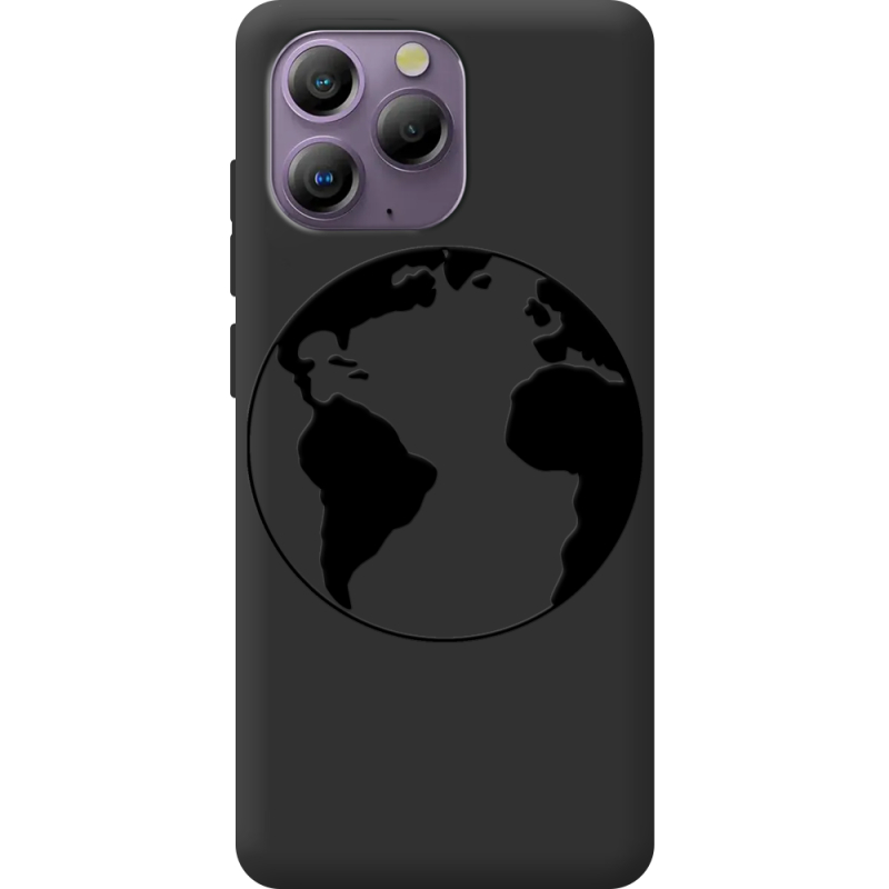 Чорний чохол BoxFace Blackview A96 Earth