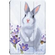 Чохол для Samsung Galaxy Tab S11 11.0"  Заєць в зимових квітах