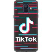 Черный чехол Uprint Samsung A600 Galaxy A6 2018 Tik Tok