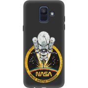 Черный чехол Uprint Samsung A600 Galaxy A6 2018 NASA Spaceship