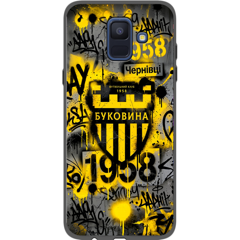 Черный чехол Uprint Samsung A600 Galaxy A6 2018 