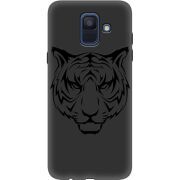 Черный чехол Uprint Samsung A600 Galaxy A6 2018 Tiger