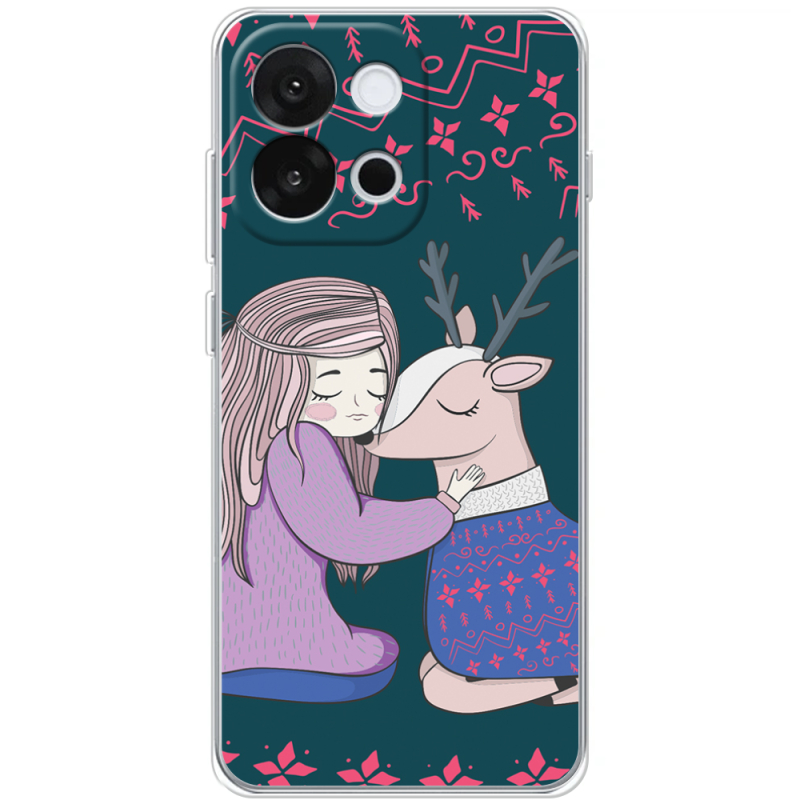 Чохол BoxFace OnePlus 13T Girl and deer