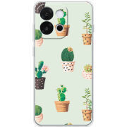 Чохол BoxFace OnePlus 13T L-green Cacti