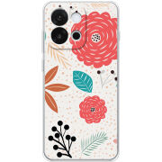 Чохол BoxFace OnePlus 13T Line Flowers