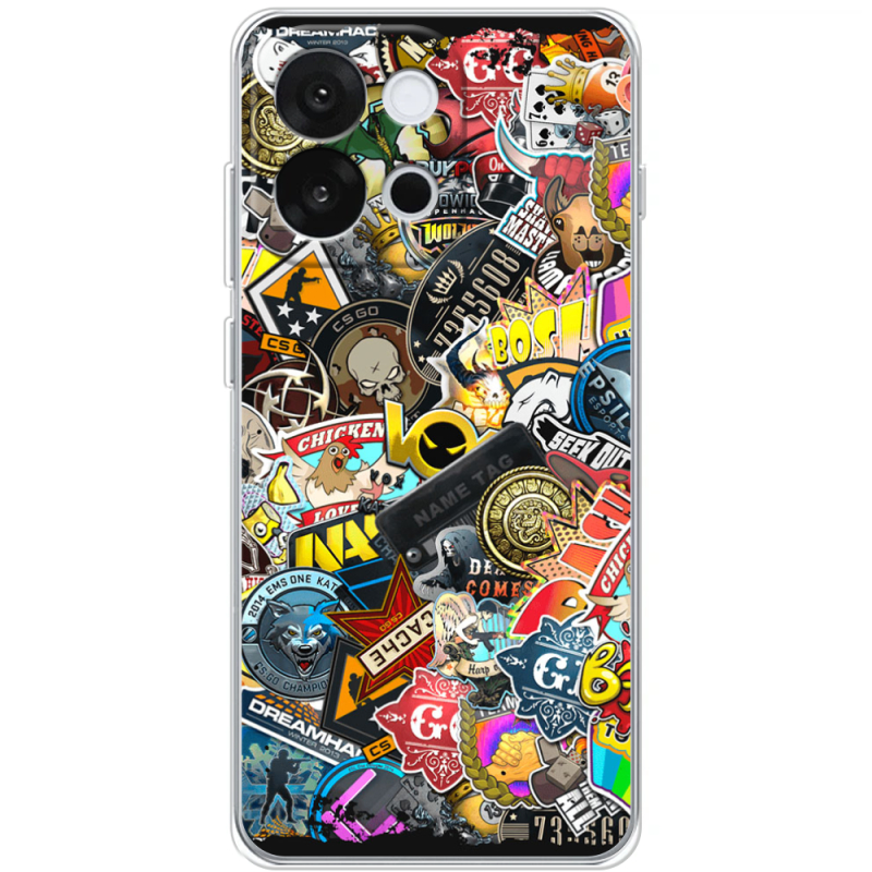 Чохол BoxFace OnePlus 13T CS:Go Stickerbombing