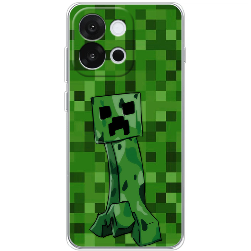 Чохол BoxFace OnePlus 13T Minecraft Creeper