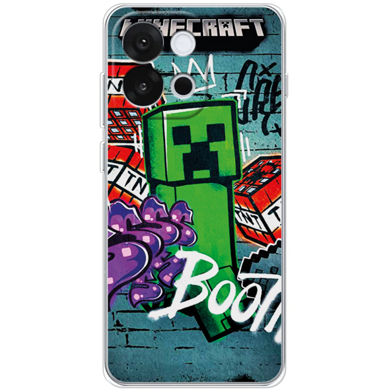 Чохол BoxFace OnePlus 13T Minecraft Graffiti