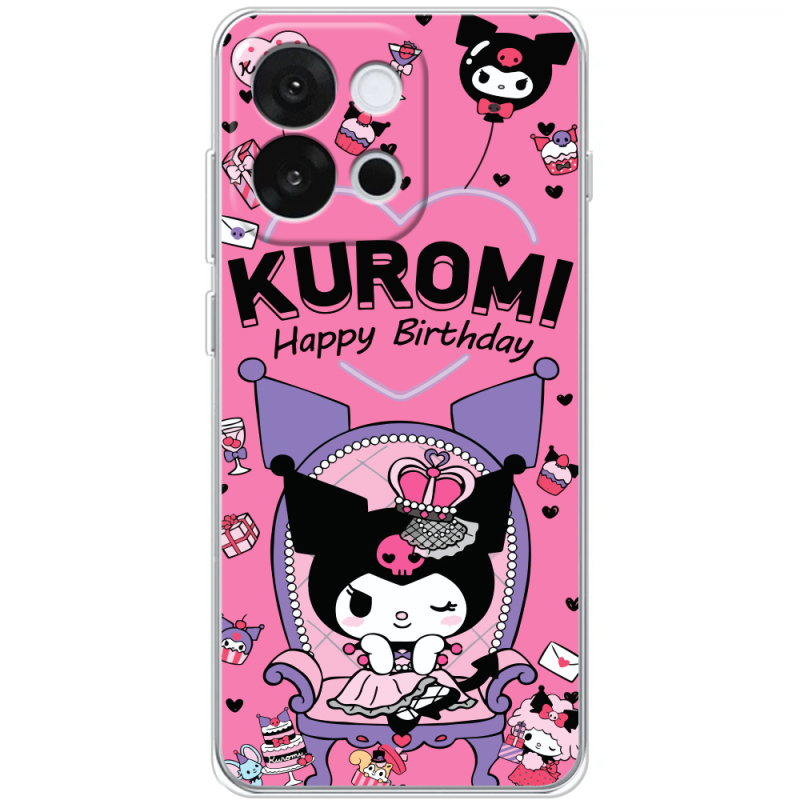 Чохол BoxFace OnePlus 13T День народження Kuromi