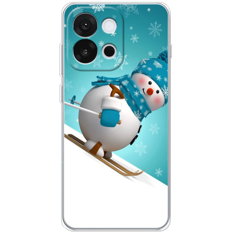 Чохол BoxFace OnePlus 13T Skier Snowman