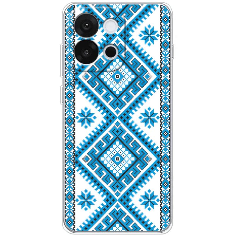 Чохол BoxFace OnePlus 13T Блакитний Орнамент