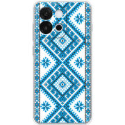 Чохол BoxFace OnePlus 13T Блакитний Орнамент
