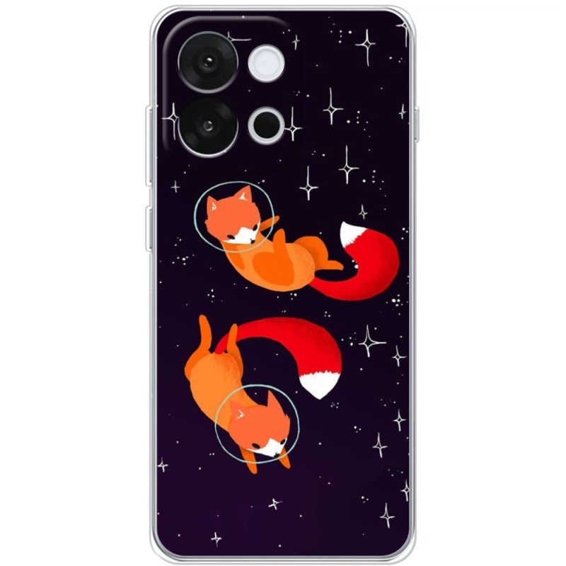 Чохол BoxFace OnePlus 13T Fox-Astronauts