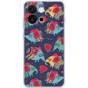 Чохол BoxFace OnePlus 13T Flying Elephants