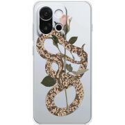 Прозорий чохол BoxFace OnePlus 13T Glamor Snake