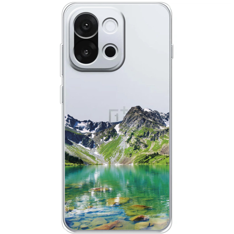 Прозорий чохол BoxFace OnePlus 13T Green Mountain