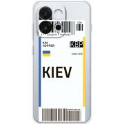 Прозорий чохол BoxFace OnePlus 13T Ticket Kiev
