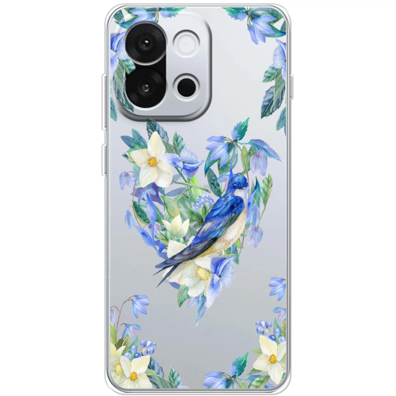 Прозорий чохол BoxFace OnePlus 13T Spring Bird