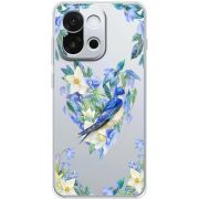 Прозорий чохол BoxFace OnePlus 13T Spring Bird