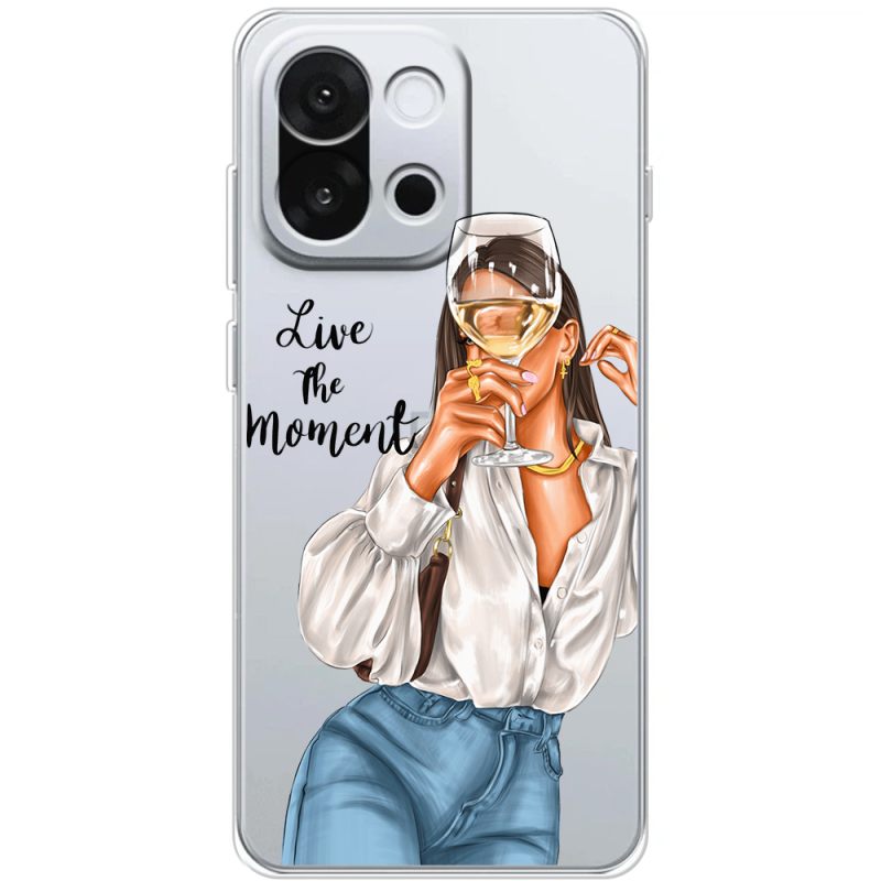 Прозорий чохол BoxFace OnePlus 13T Live The Moment