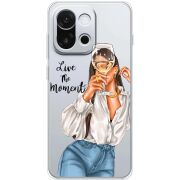 Прозорий чохол BoxFace OnePlus 13T Live The Moment