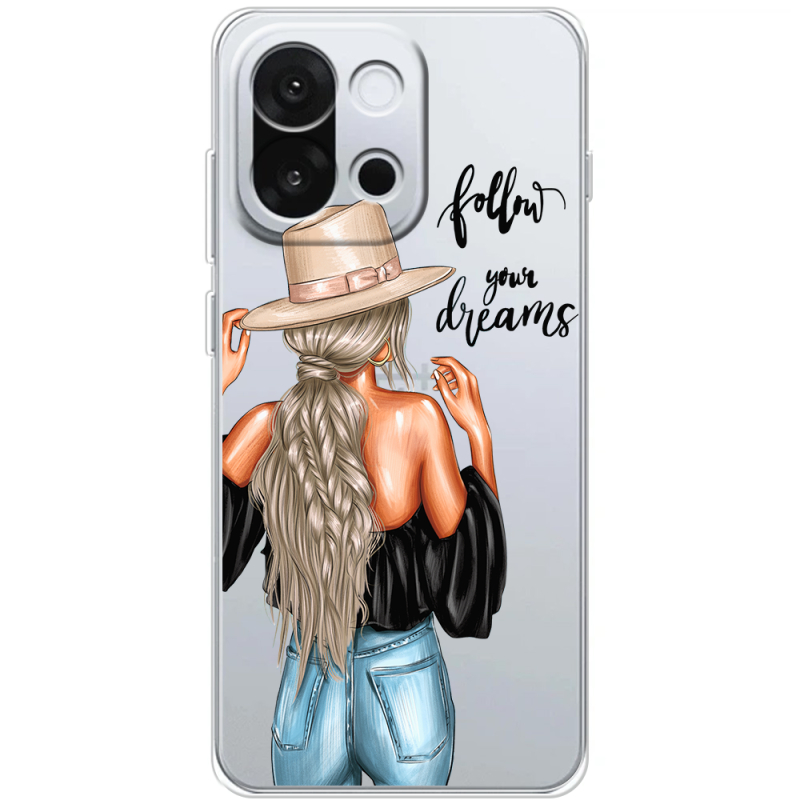 Прозорий чохол BoxFace OnePlus 13T Follow Your Dreams