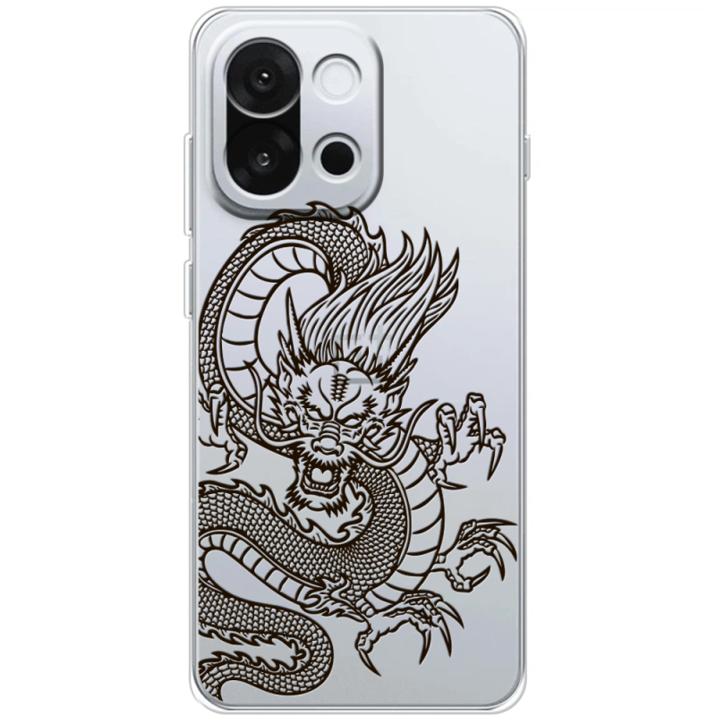 Прозорий чохол BoxFace OnePlus 13T Chinese Dragon