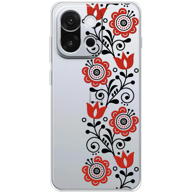 Прозорий чохол BoxFace OnePlus 13T Ethno Ornament