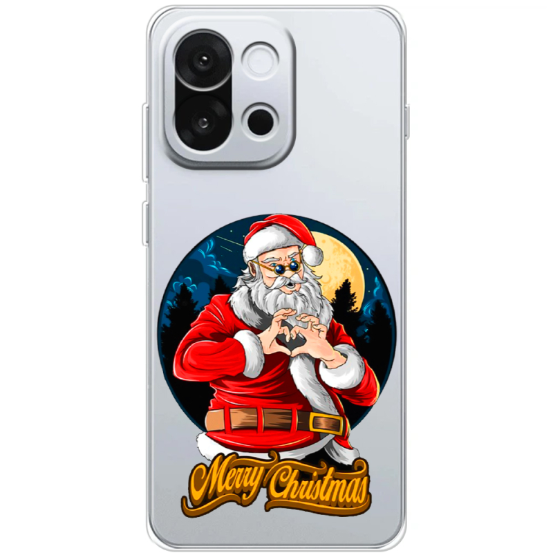 Прозорий чохол BoxFace OnePlus 13T Cool Santa