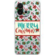 Прозорий чохол BoxFace OnePlus 13T Vintage Christmas Pattern