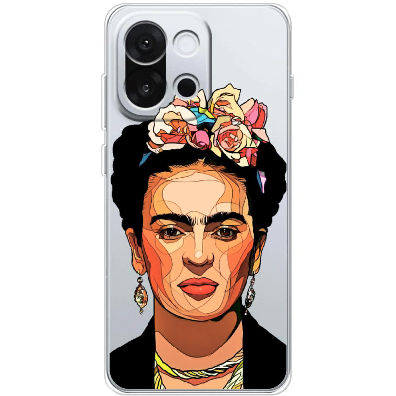 Прозорий чохол BoxFace OnePlus 13T Фрида Кало