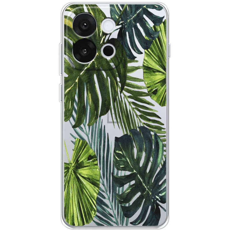 Прозорий чохол BoxFace OnePlus 13T Palm Tree