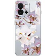 Прозорий чохол BoxFace OnePlus 13T Chinese Magnolia