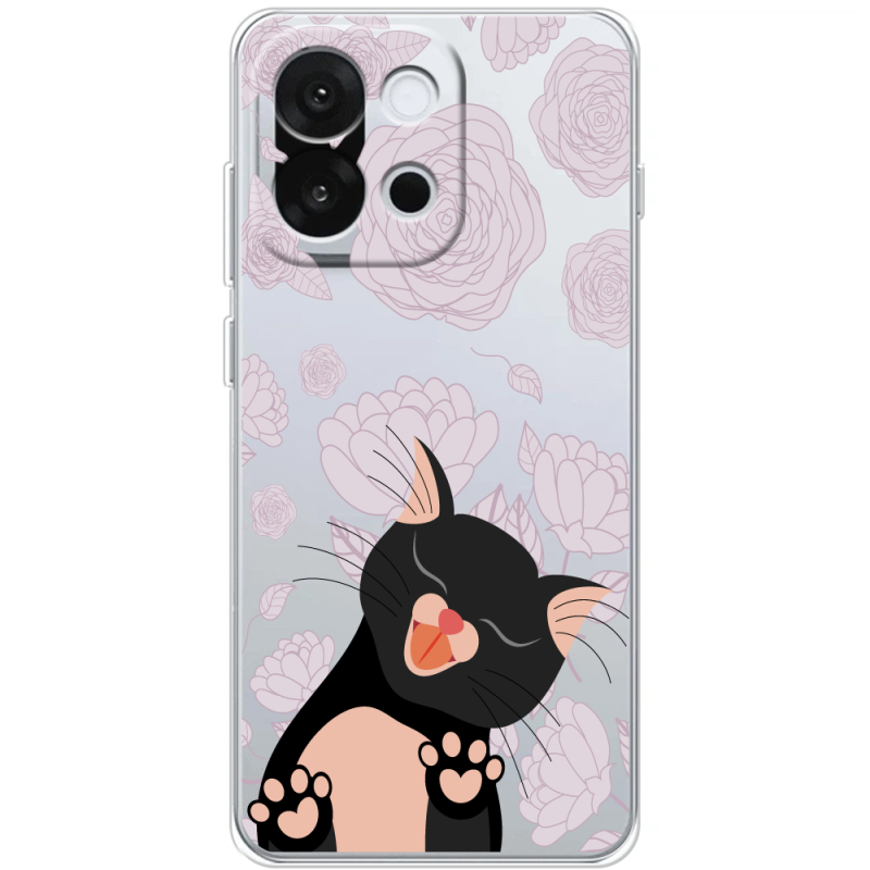 Прозорий чохол BoxFace OnePlus 13T Meow