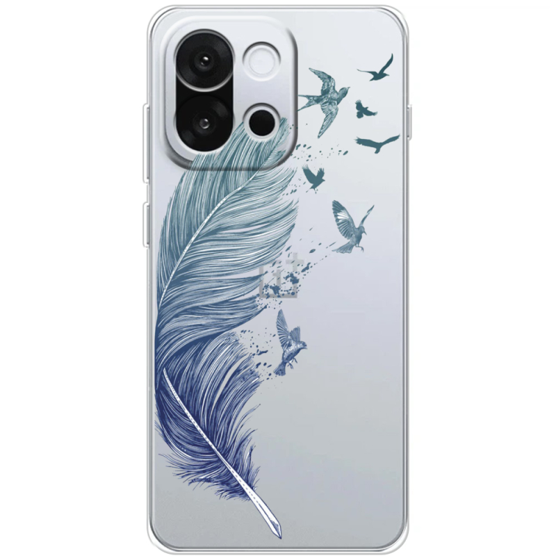 Прозорий чохол BoxFace OnePlus 13T Feather