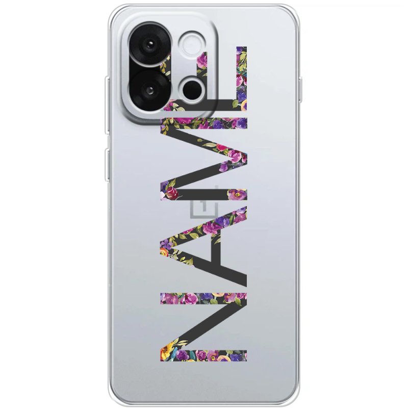 Прозорий чохол BoxFace OnePlus 13T Именной