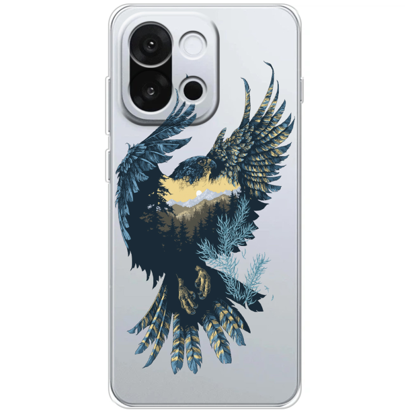 Прозорий чохол BoxFace OnePlus 13T Eagle