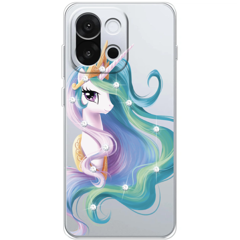 Чохол зі стразами OnePlus 13T Unicorn Queen