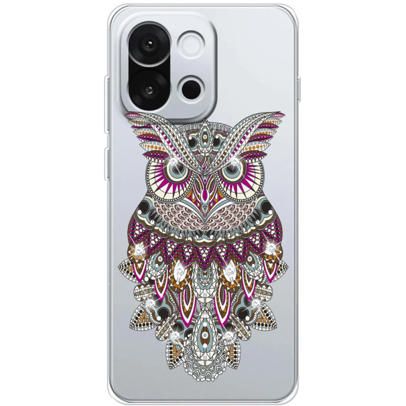 Чохол зі стразами OnePlus 13T Owl