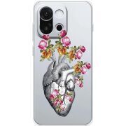 Чохол зі стразами OnePlus 13T Heart