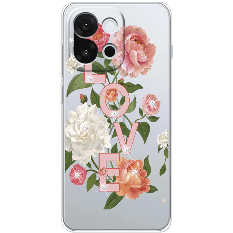 Чохол зі стразами OnePlus 13T Love