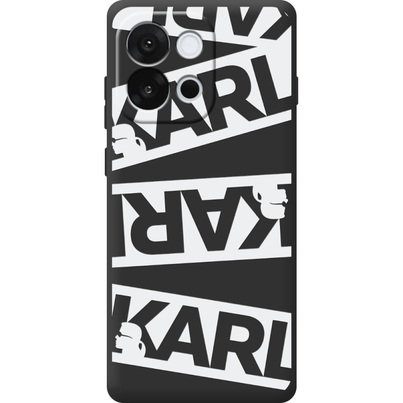 Чорний чохол BoxFace OnePlus 13T White Karl