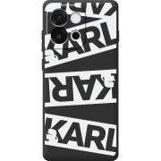 Чорний чохол BoxFace OnePlus 13T White Karl