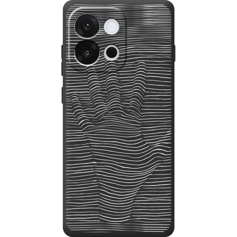 Чорний чохол BoxFace OnePlus 13T Optical Hand